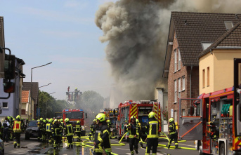 Sankt Augustin: After a fire in a motorcycle shop:...