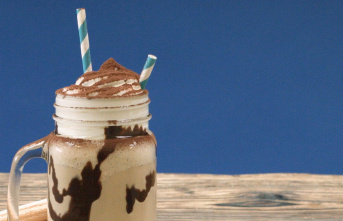 Delicious milkshake recipe: You need a drinking straw...
