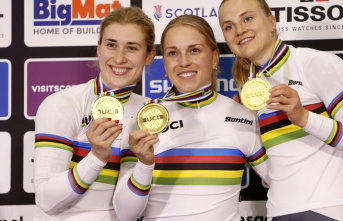 Track World Championships: Gold sprinter Hinze and...