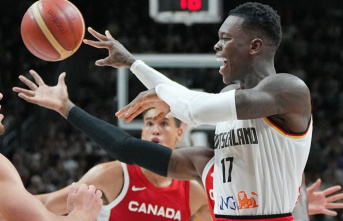 World Cup test: German basketball players win against...