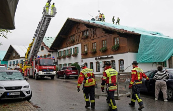 Severe weather: relaxation in flood areas in Bavaria...