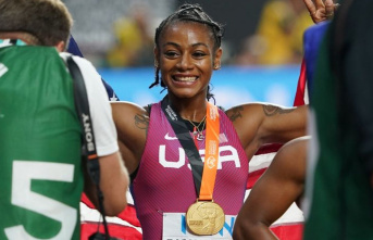 US sprint star: Richardson 100-meter world champion:...