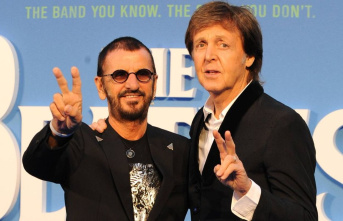 Paul McCartney and Ringo Starr: Mini Beatles reunion...
