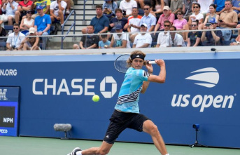 Tennis: Zverev easily in round two at the US Open