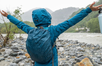 Rain protection: Waterproof backpack: You should pay...