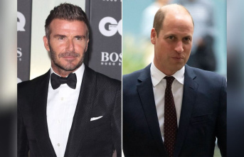 David Beckham and Prince William: Criticism of "openly...