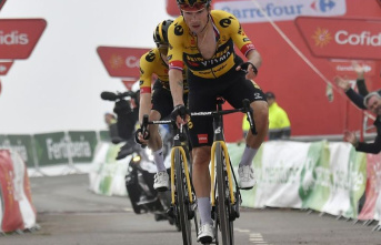 Tour of Spain: Roglic wins stage 17 - Kuss defends...