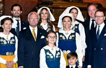 Family man King Carl XVI. Gustaf: No jealousy in the...
