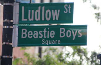 USA: Street intersection in New York named after the...