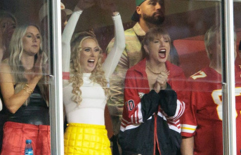 Celebrity lucky charm for Travis Kelce: Taylor Swift...