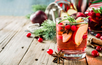 Christmas drink: alternative to mulled wine: mulled...