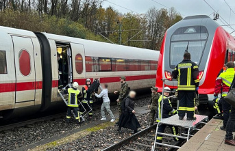 Deutsche Bahn: ICE hits regional train: At least...