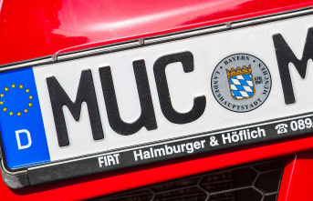 Signs now also have “MUC”: New license plate for Munich – drivers should be “creative”.