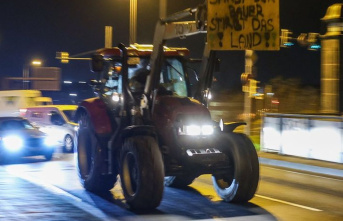 Traffic: Tractor demo in Leipzig: traffic restrictions...