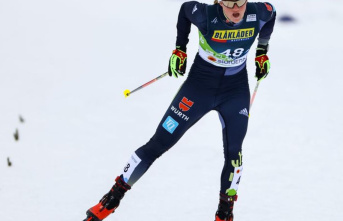 Tour de Ski: Cross-country skier Carl second in Toblach...