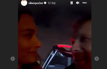 Instagram video: "Kiss me!" Oliver Pocher...