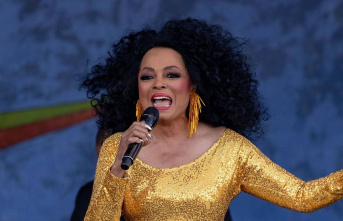 Diana Ross: Star model for YSL campaign - at almost...