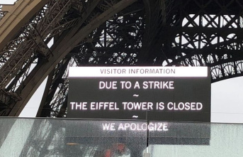 Tourism: Staff goes on strike out of concern for the Eiffel Tower