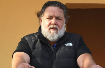 He looks completely different: Shaved for the first time since 2019: Russell Crowe shows off his new look