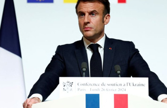 Aid conference: Ukraine: Macron does not rule out the use of ground troops