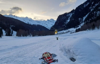 Alps: Avalanche in South Tyrol: German tourer killed