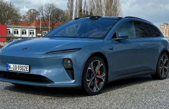 Nio ET5 Touring in the test: Change the battery: This...