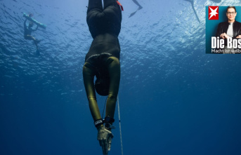 Podcast "The Boss - Power is Female": Germany's deepest diver: "The emotions I have on the surface become stronger in the depths"