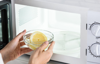 Leftover food: Cleaning the microwave: This is how easy it is to remove stubborn incrustations