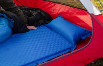 Tent vacation: For more comfort when camping: self-inflating air mattresses in comparison