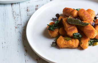 Feel-good cuisine: Had a stressful day? These delicious sweet potato gnocchi with spinach will lift your mood