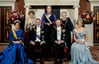 Crown Princess Catharina-Amalia: She already towers over everyone at the state banquet
