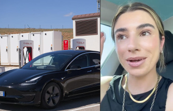 Electric car: “I fry like a chicken” – woman starts Tesla update in the blazing sun and is trapped for 40 minutes