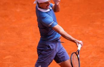 Tennis: Zverev disappoints in the Madrid round of...