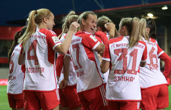 Victory over Leverkusen: Things are going well for the women: FC Bayern Munich celebrates the championship early
