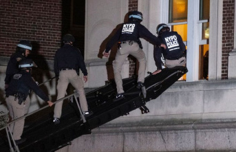 Columbia: Pro-Palestine protest in New York escalates: Police clear campus of elite university