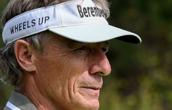 Golf: Three months after tearing Achilles tendon: Langer is back