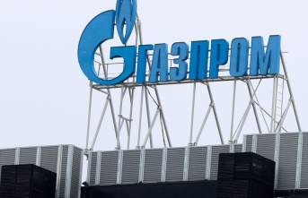 Russian energy company: Red numbers: Gazprom records...
