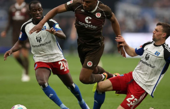 City derby: Defeat at HSV: St. Pauli misses early promotion