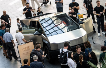 Electric car: Lots of edges, little love: Tesla's Cybertruck is met with little love in Berlin