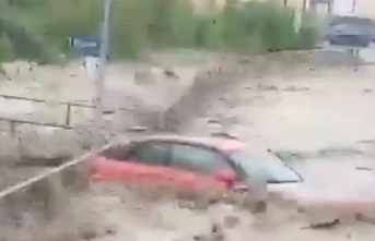 Houses flooded: Severe storms in southwest Germany - masses of water sweep away cars