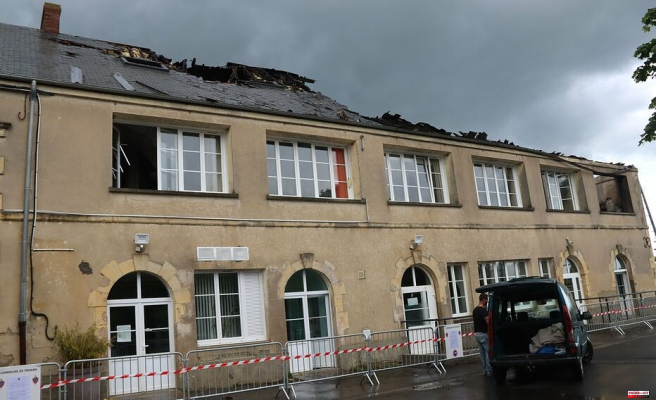 Lightning strikes a children's home near Caen: rooms, belongings and memories go up in smoke