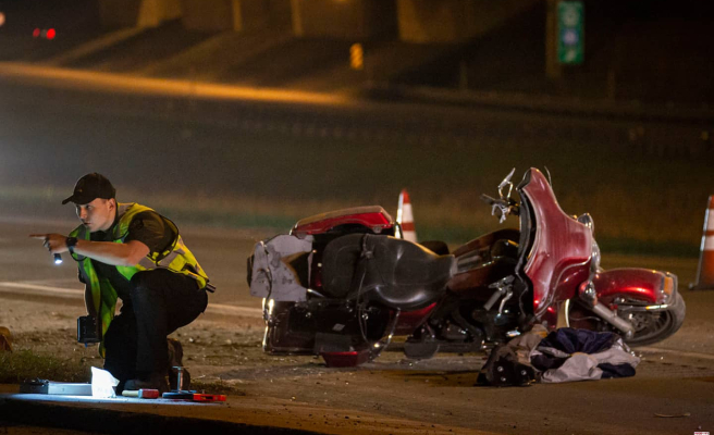 Terrebonne: the passenger of a motorcycle in critical condition after going off the road