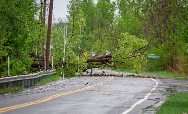 Bad weather: breakdowns and damage in several regions of Quebec