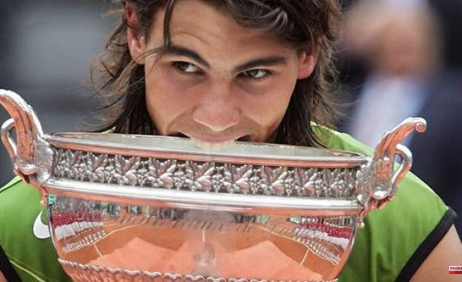 All of Nadal's finals at Roland Garros