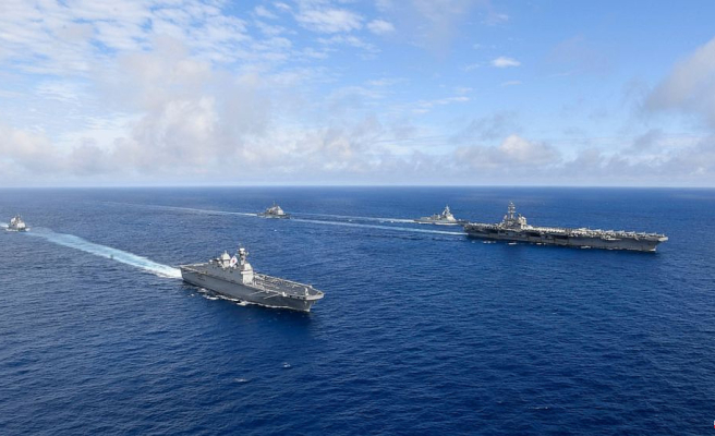 US and S. Korean navies close key exercise amid N. Korea tension
