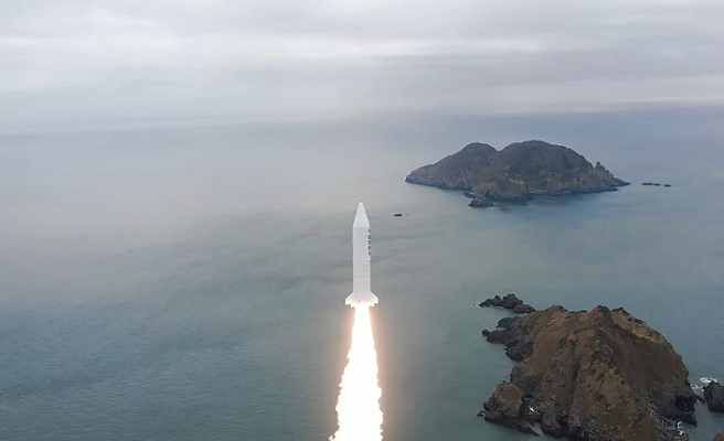 S. Korea launches rocket days after North's ICBM testing