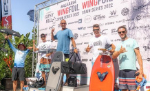 Gunnar Biniasch makes history by winning the first Wing Foil Race Spanish Cup