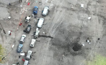 Rocket fire: 25 dead in attack on civilian car convoy in Zaporizhia