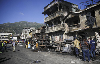 A gasoline truck explodes north of Haiti, killing...