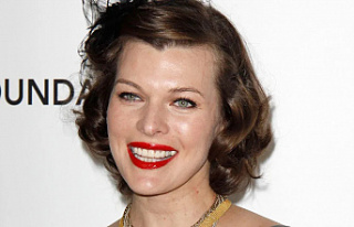 Milla Jovovich thanked her fans for being there as...